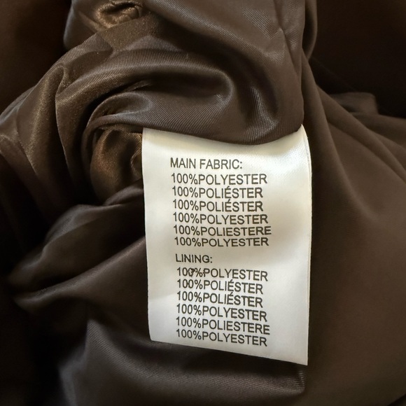 Women's Elsie Brown Puffer Coat with Faux Fur Trim NO OFFERS FINAL PRICE - Picture 9 of 10